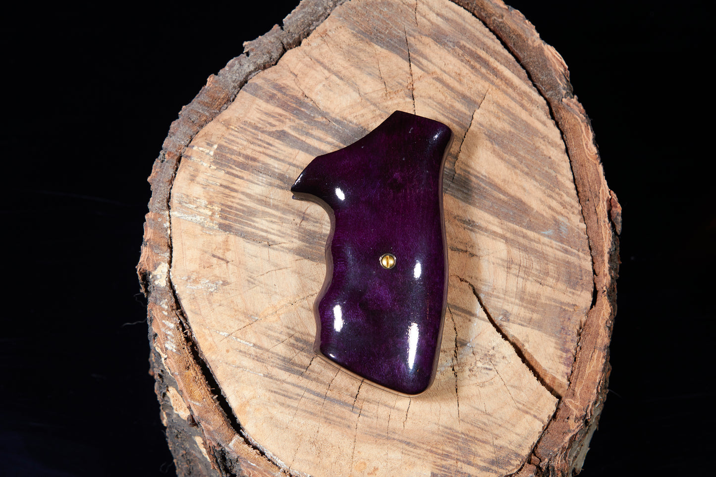 Custom Dyed Maple Grips for Taurus Medium/Large Frame Revolvers