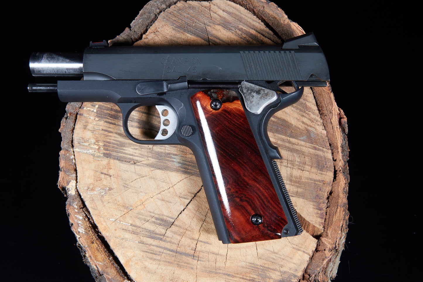 1911 Grips – End-Grain Exotic Wood (Full Size)