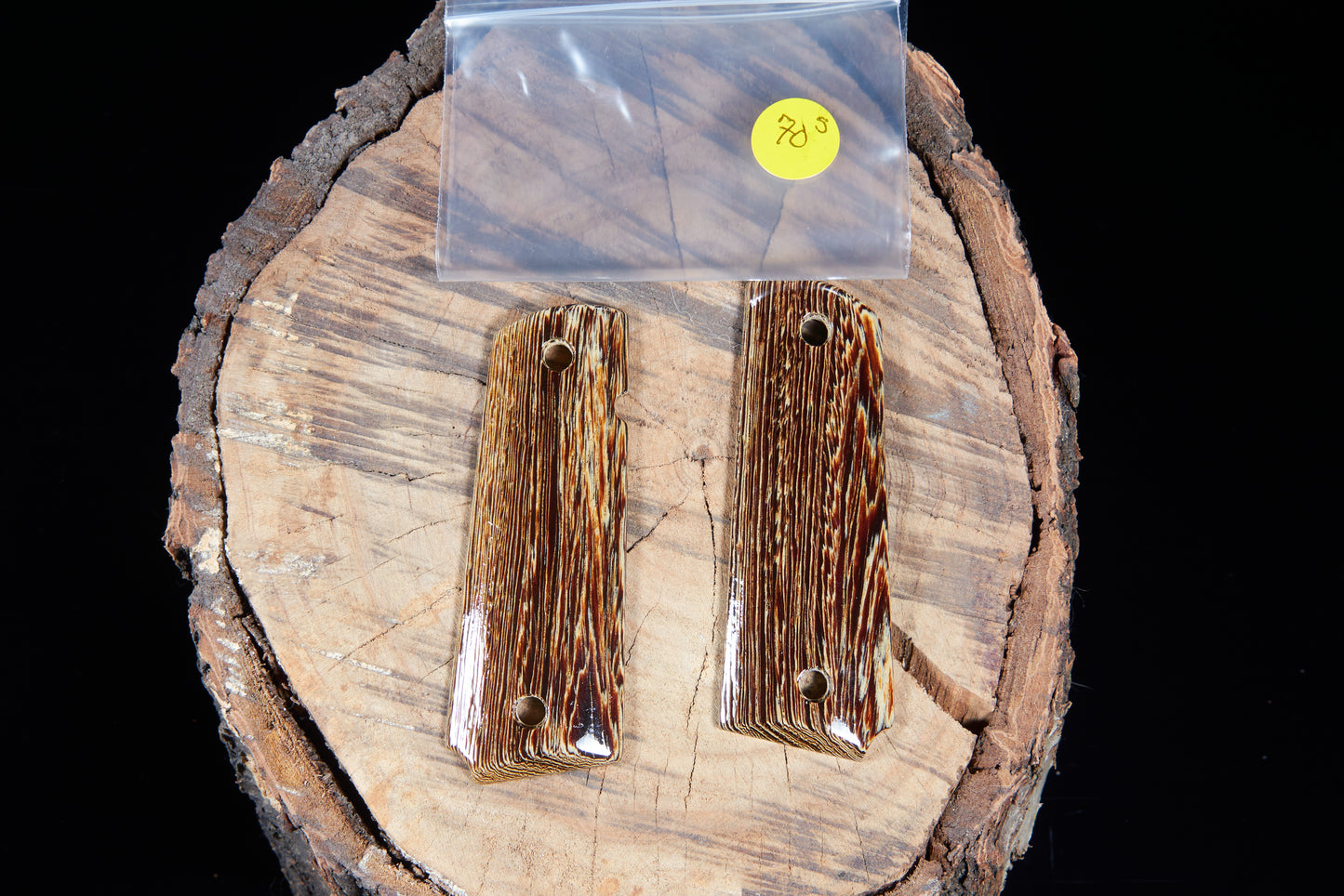 1911 Grips – Lacquered Wenge #5