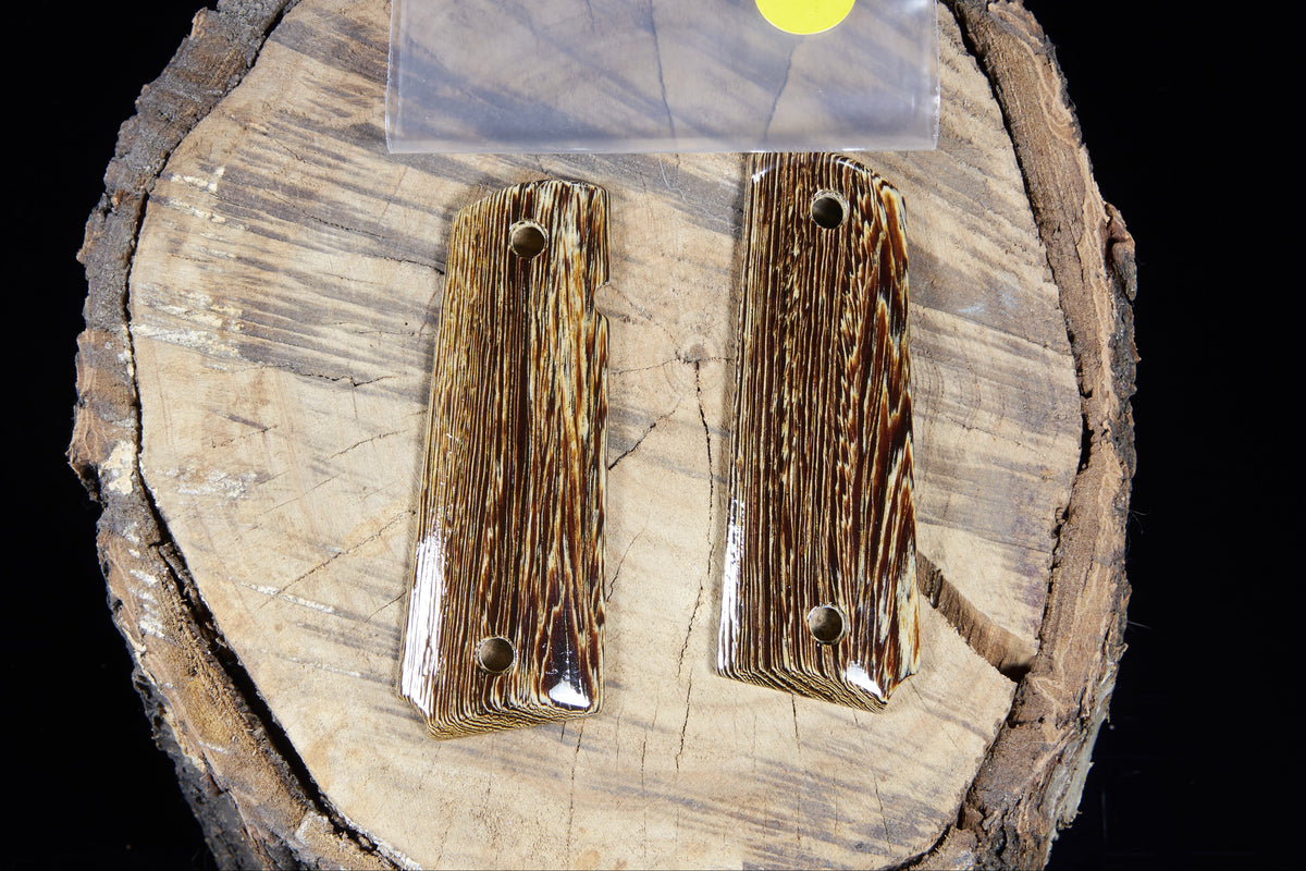 1911 Grips – Lacquered Wenge #5