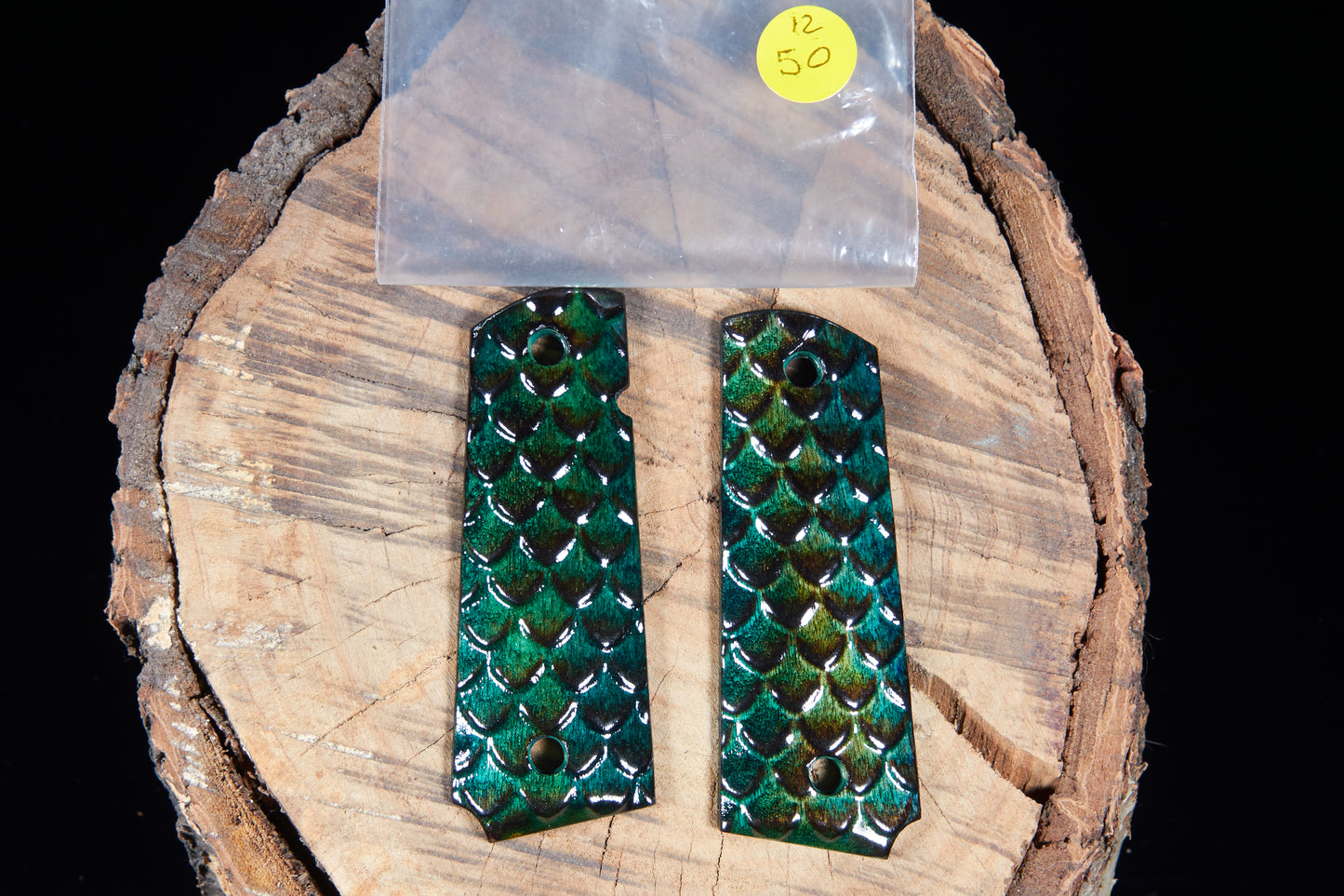1911 grips Textured Like Scales Various Colors #12