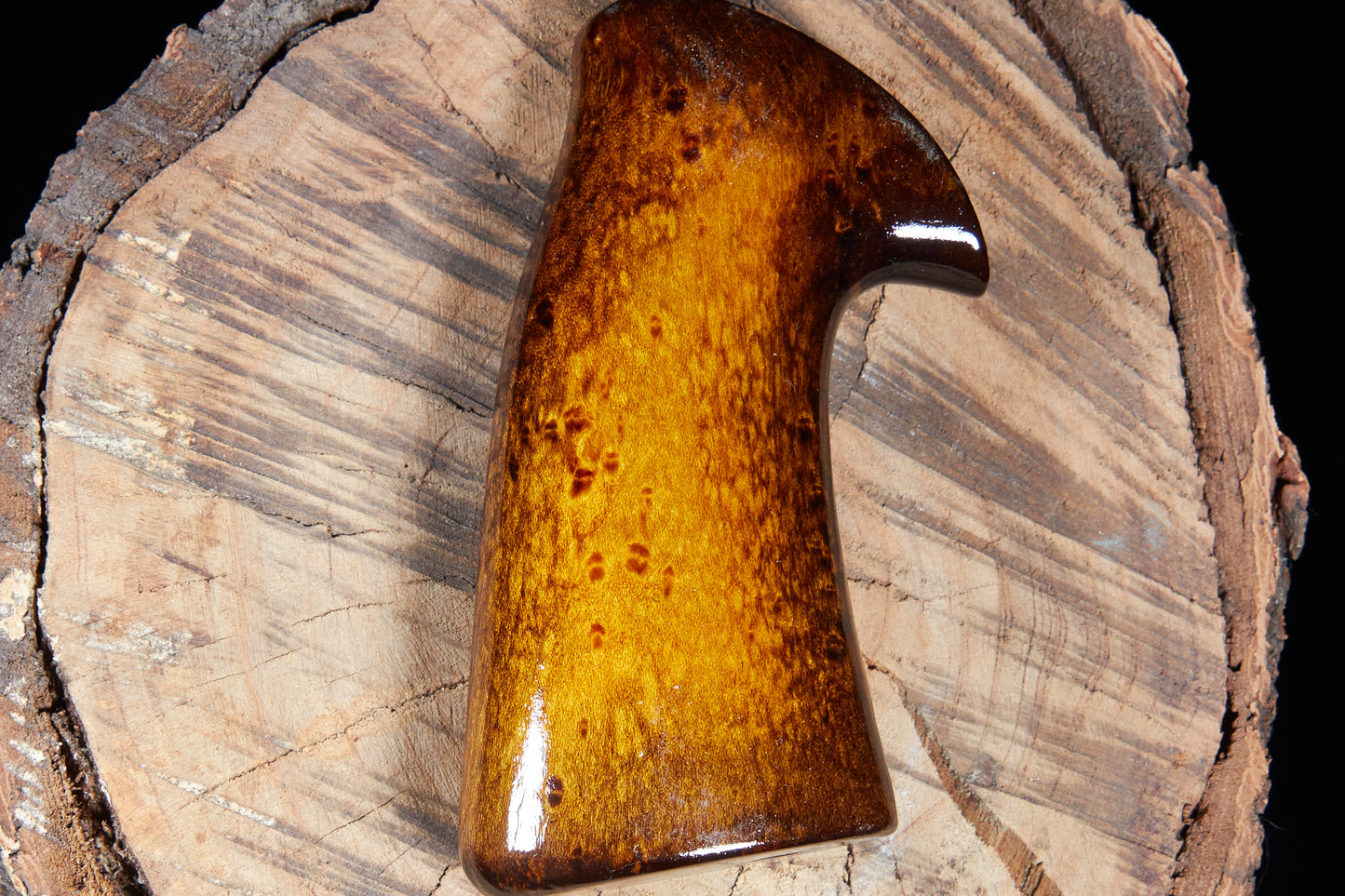 Premium Birds-Eye Maple Pistol Grip for Smith & Wesson X-Frame (Model 460 & 500 Magnum)
