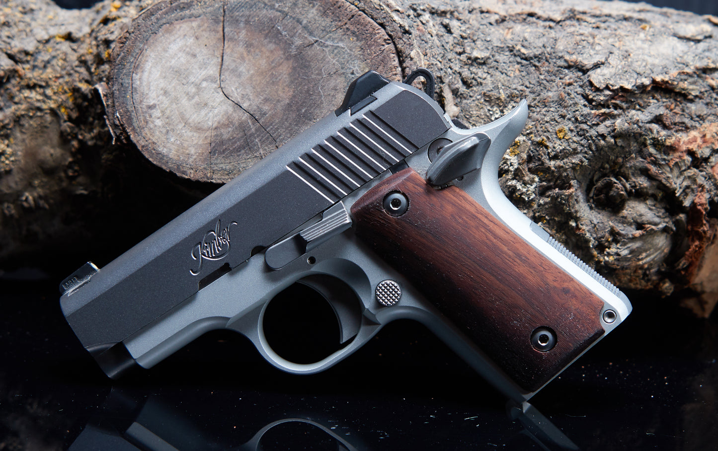 Kimber 380 Micro Grips – Rosewood with Oil Finish