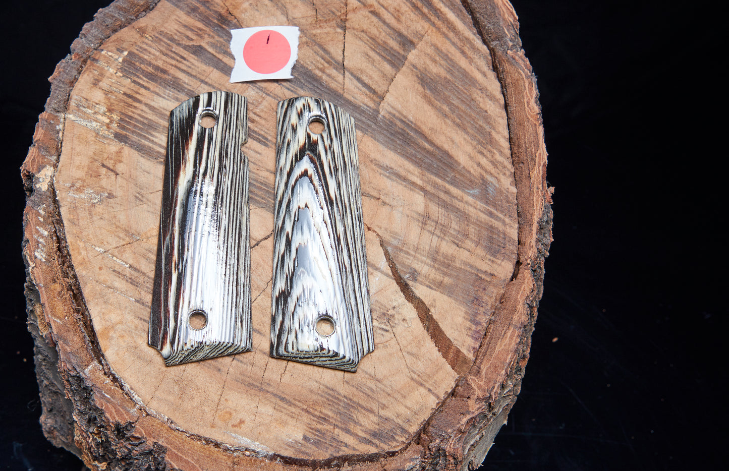 1911 Grips – Lacquered Wenge #6