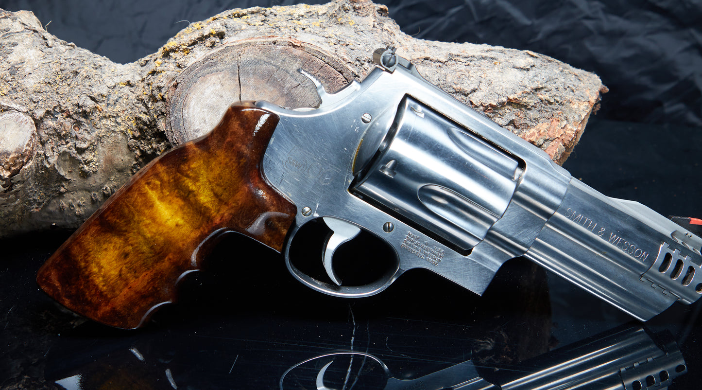 Curly Maple Grips for Smith & Wesson X-Frame (.460 & .500 Magnum)