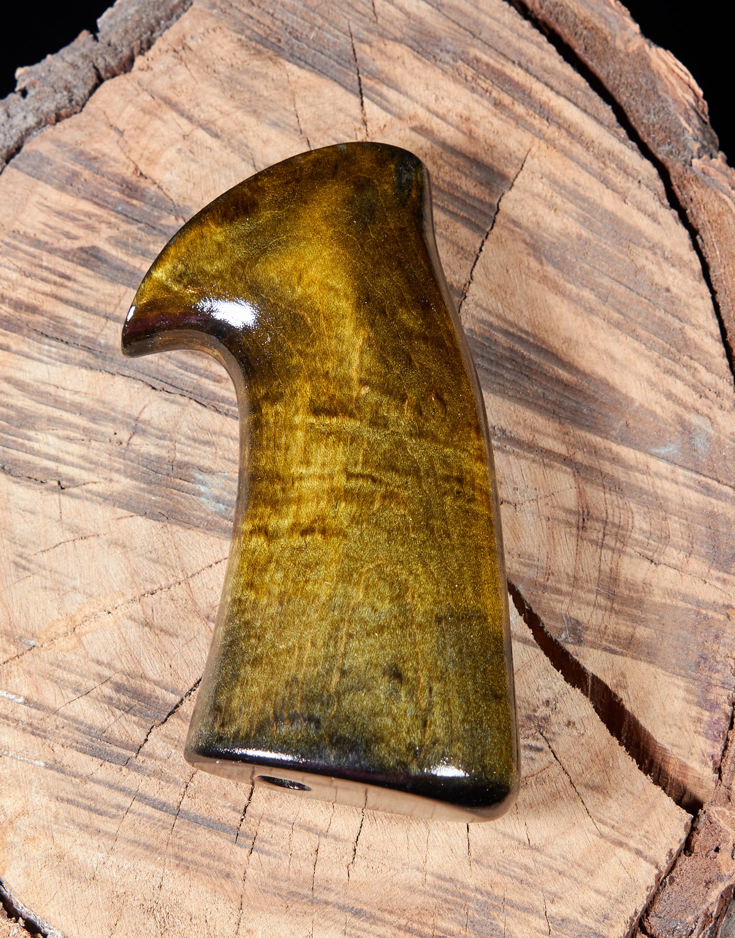 Lightly Birds-Eye Maple Pistol Grip for Smith & Wesson X-Frame (Model 460 & 500 Magnum)