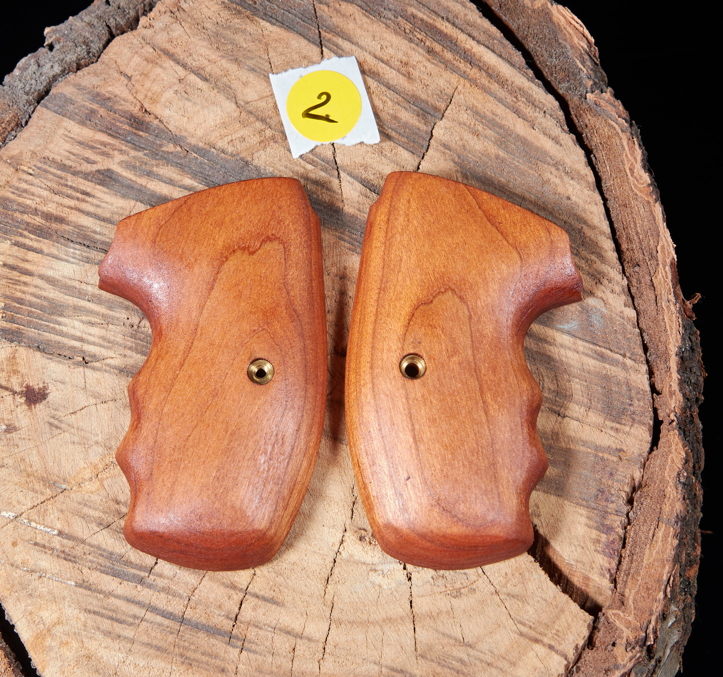 Charter Arms Revolver Grips – Exotic Hardwood with Oil Finish