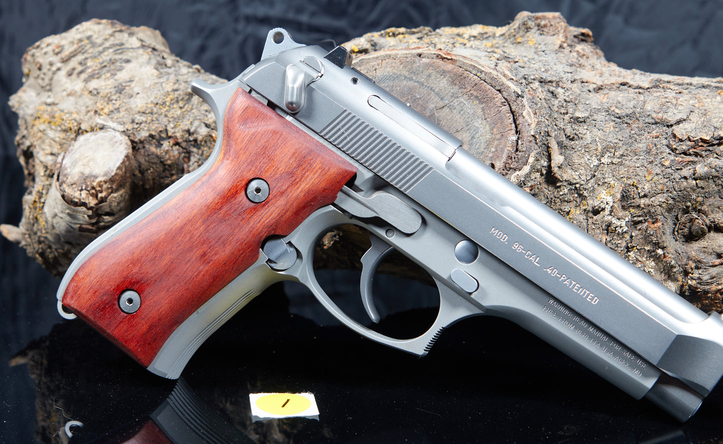 Beretta 92FS / 96FS Full-Size Grips – Exotic Hardwood, Oil Finish