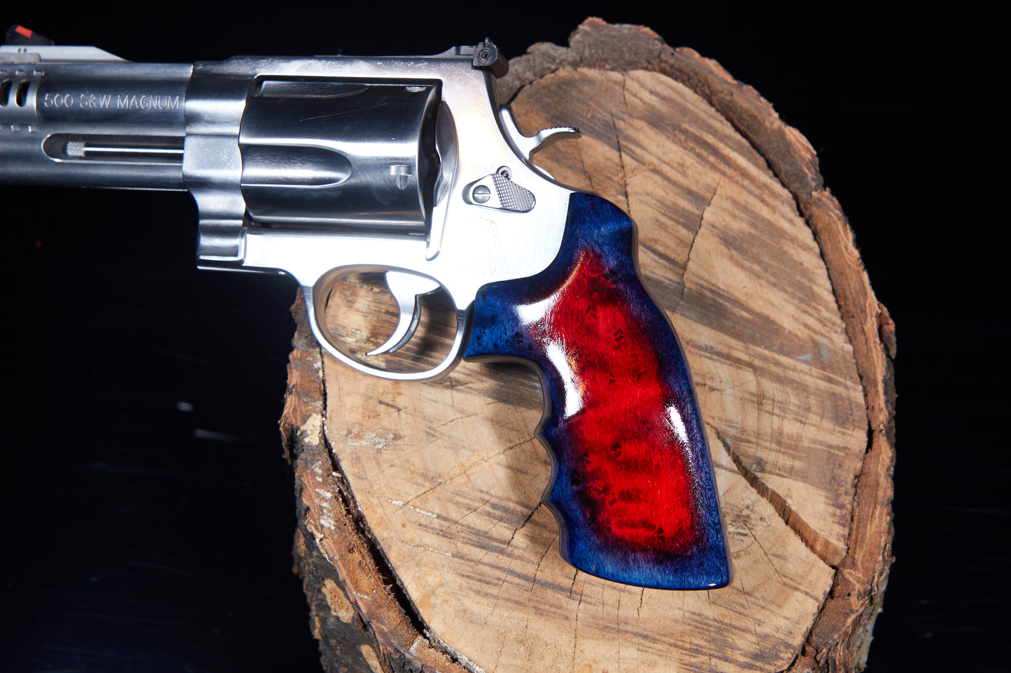 Smith & Wesson 500 Magnum Grips. X Frame. Birdseye Maple