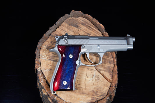 Beretta 92/96 Maple wood grips Lacquer Finished