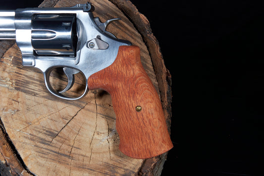 Smith & Wesson N-Frame Grips. Lacewood with Oil Finish