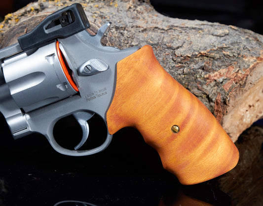 Taurus Medium/Large Frame Revolver Grips, Exotic Wood, Oil Finish