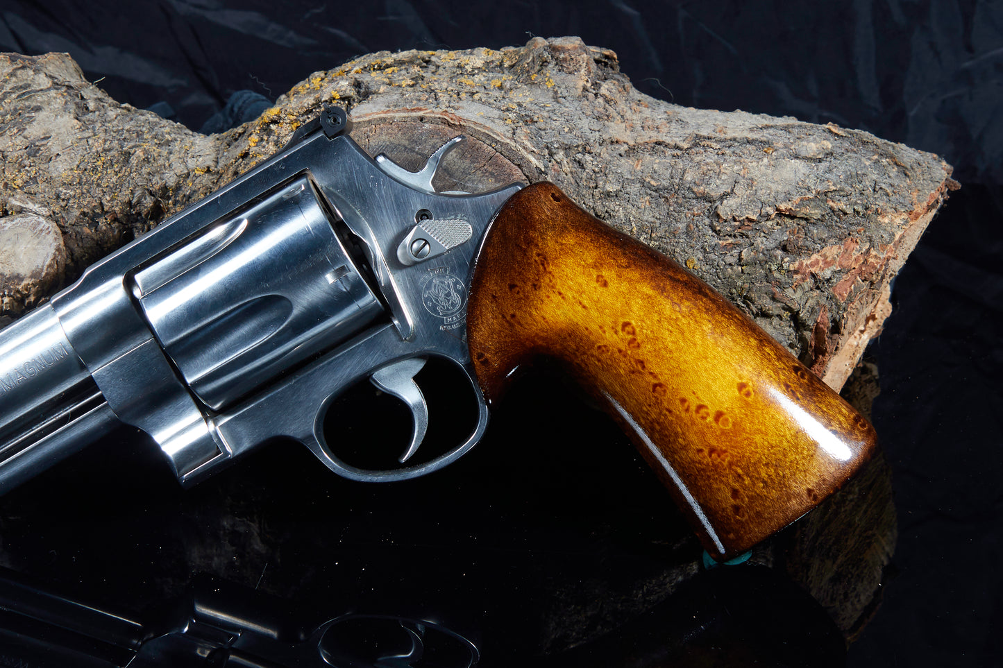 Premium Birds-Eye Maple Pistol Grip for Smith & Wesson X-Frame (Model 460 & 500 Magnum)