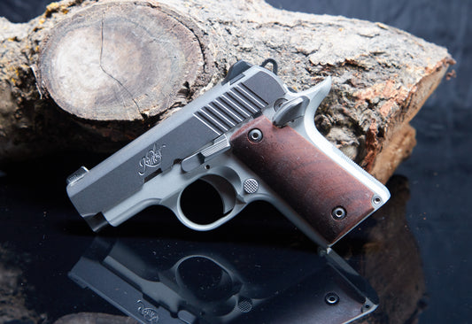 Kimber 380 Micro Grips – Walnut with Oil Finish