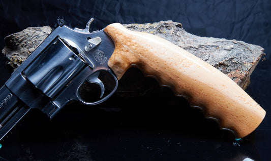 NEW Patent-Pending Double-Handed Revolver Grip for S&W X-Frame (.460 & .500 Magnum)