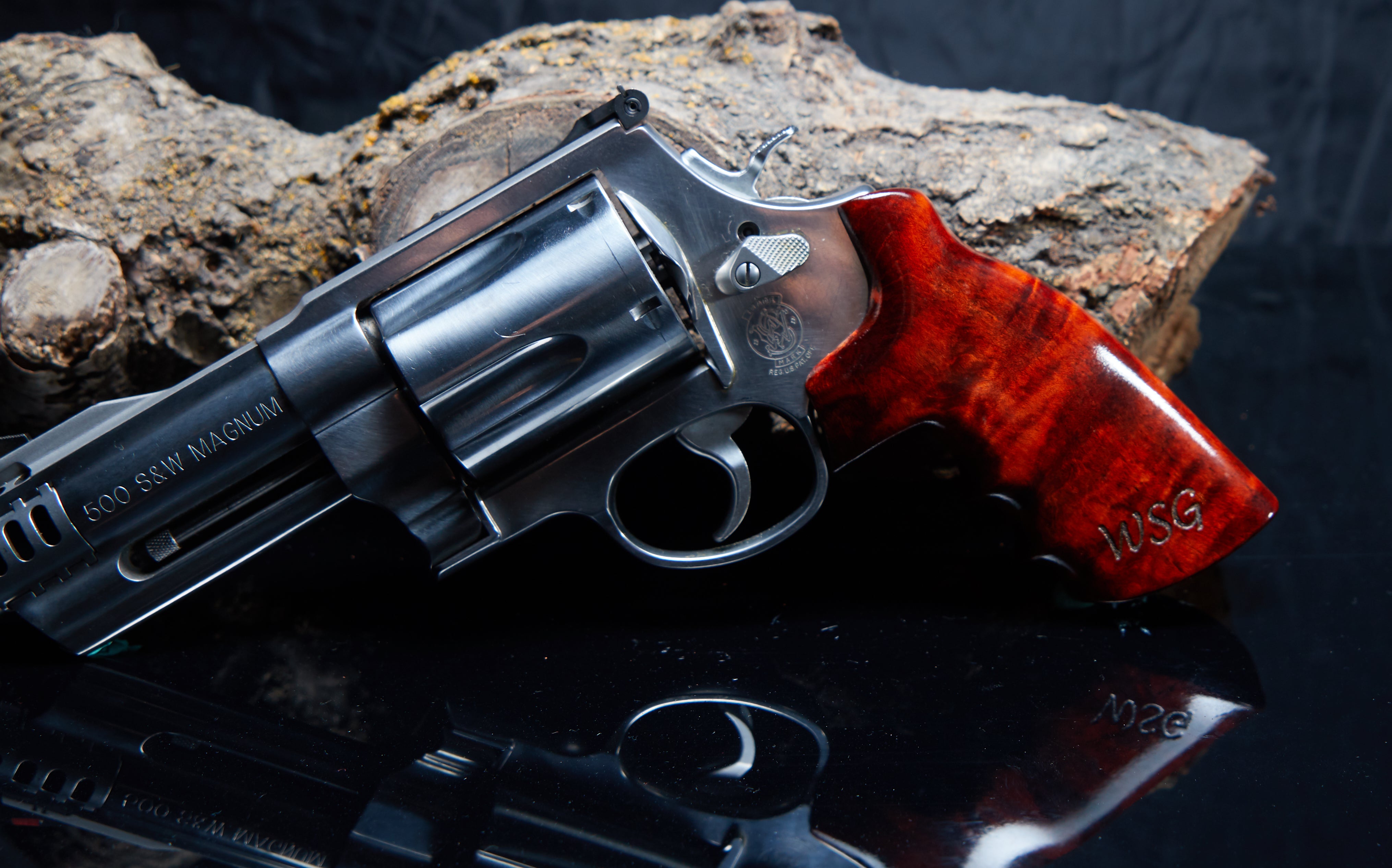Curly Maple Grips for Smith & Wesson X-Frame (.460 & .500 Magnum ...