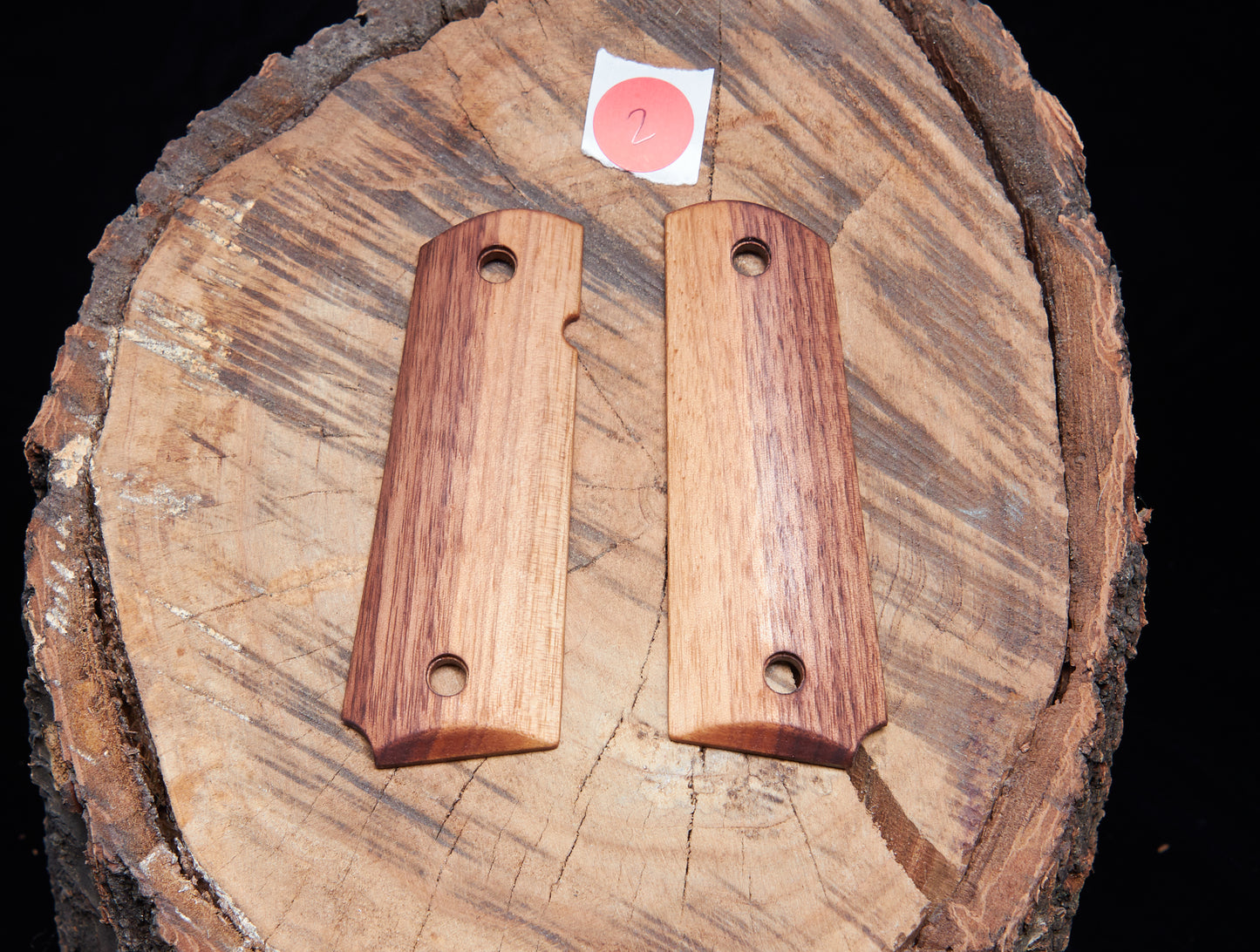 1911 grips Oiled Walnut #3