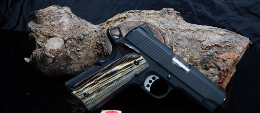 1911 Grips – Lacquered Wenge #6