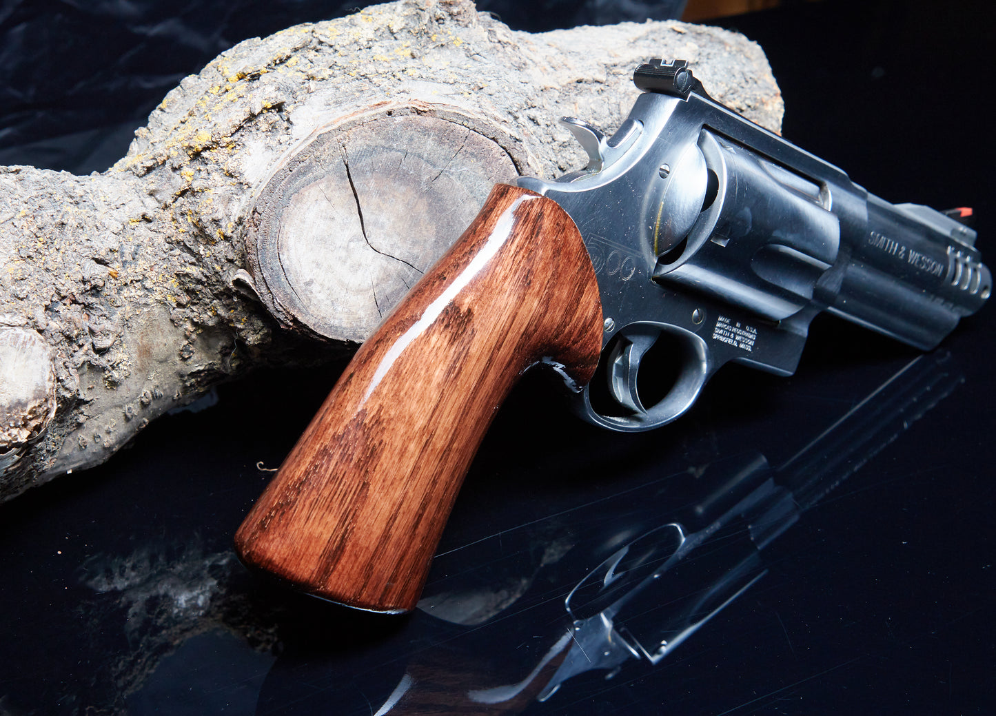 Custom Oak Pistol Grip for Smith & Wesson X-Frame (Model 460 & 500 Magnum)