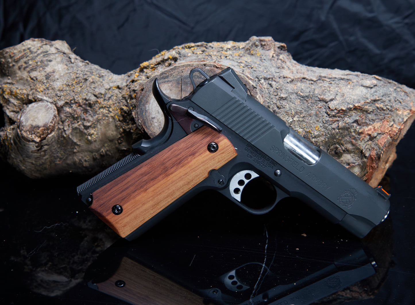 1911 grips Oiled Walnut #3