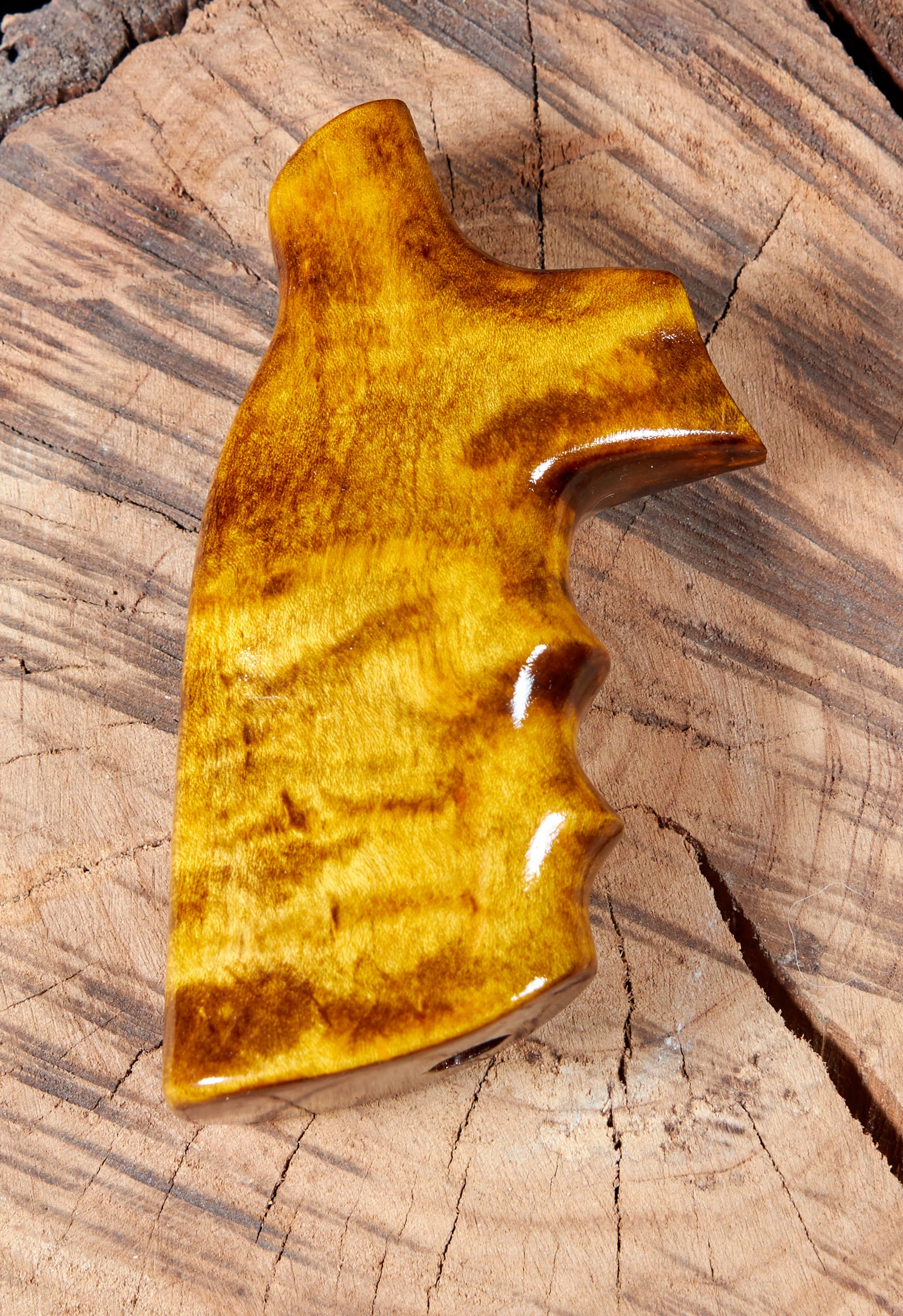 Curly Maple Grips for Smith & Wesson X-Frame (.460 & .500 Magnum)