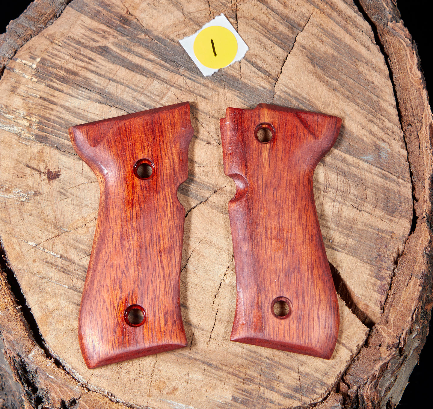 Beretta 92FS / 96FS Full-Size Grips – Exotic Hardwood, Oil Finish