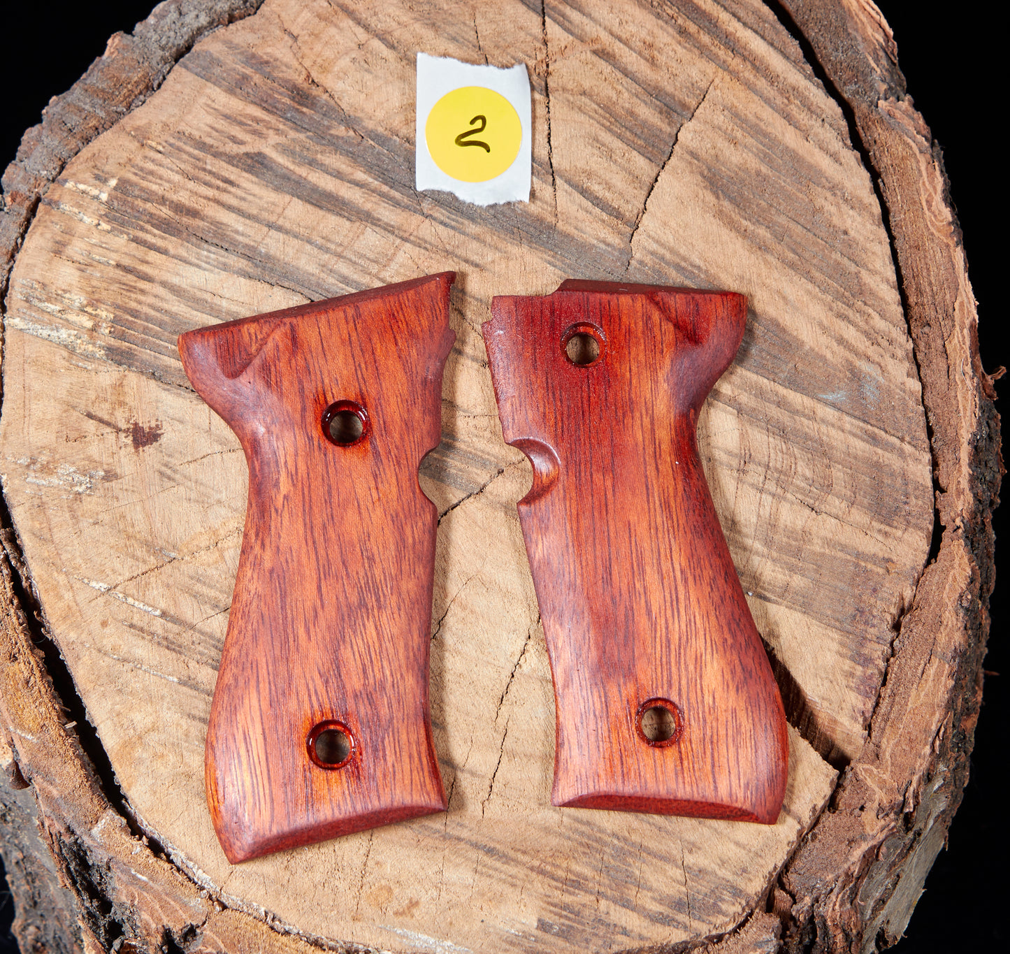 Beretta 92FS / 96FS Full-Size Grips – Exotic Hardwood, Oil Finish