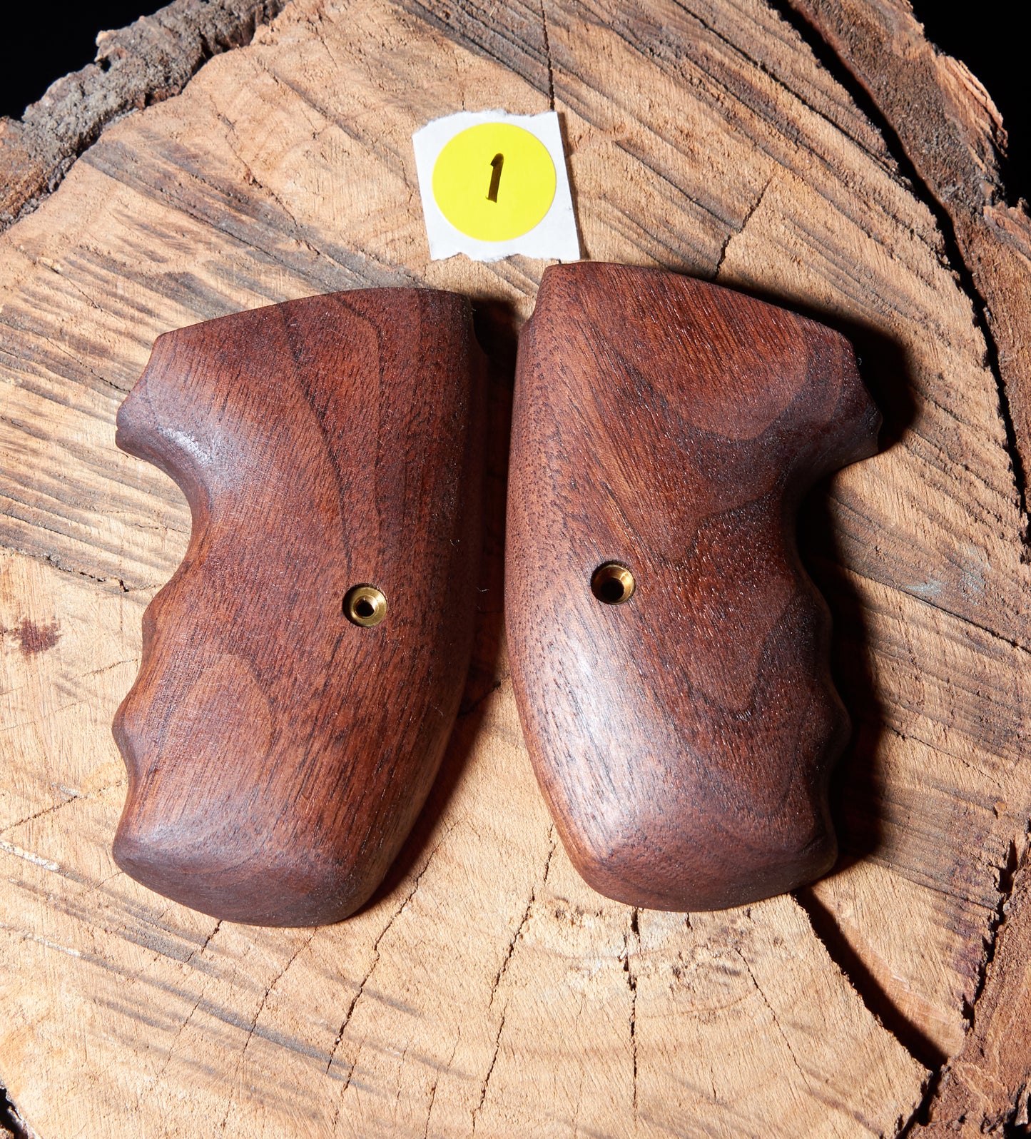 Charter Arms Revolver Grips – Walnut with Oil Finish (Closed Frame)