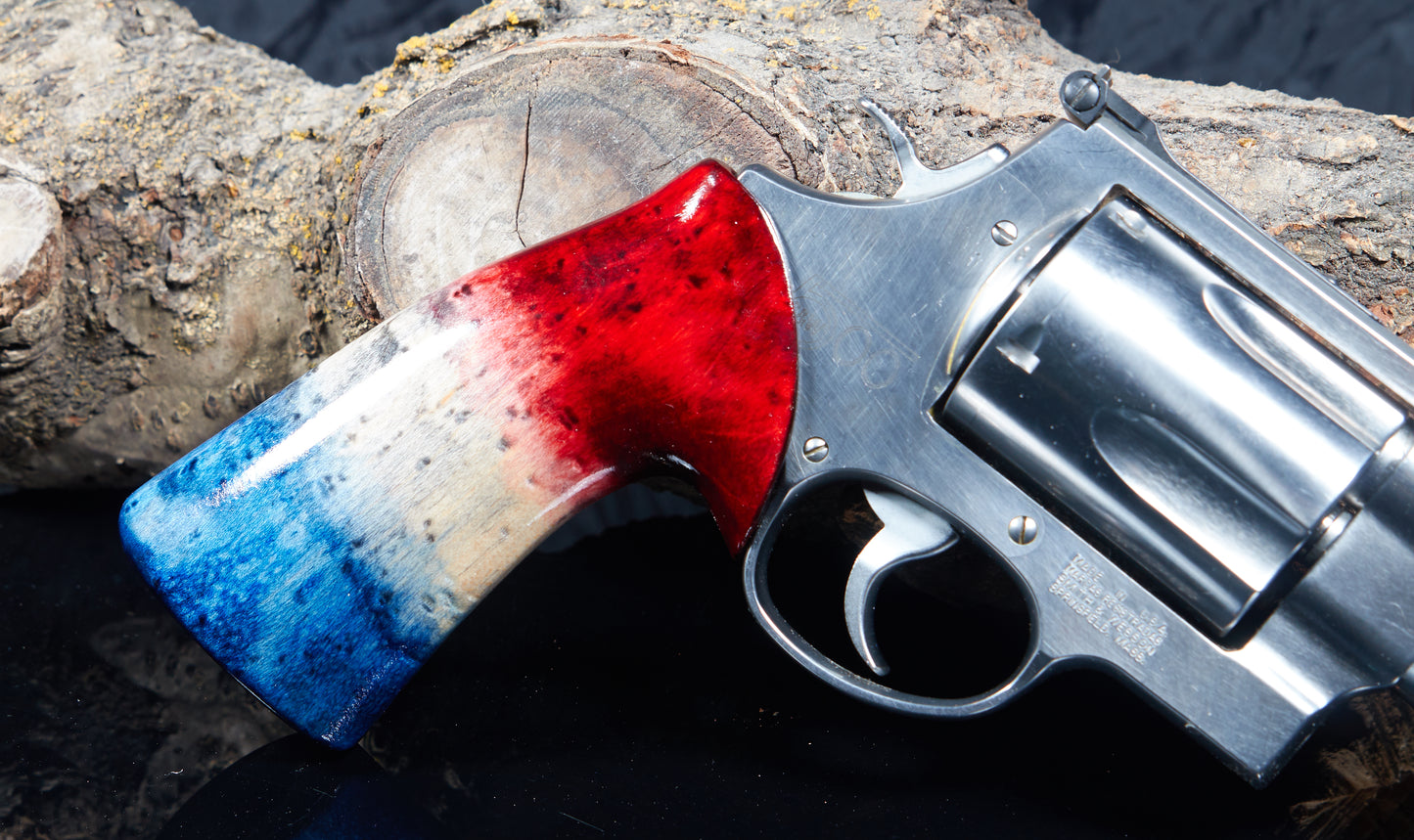 Premium Birds-Eye Maple Pistol Grip for Smith & Wesson X-Frame (Model 460 & 500 Magnum)