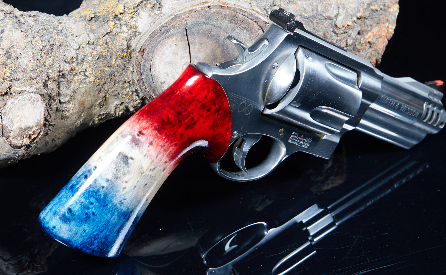 Premium Birds-Eye Maple Pistol Grip for Smith & Wesson X-Frame (Model 460 & 500 Magnum)