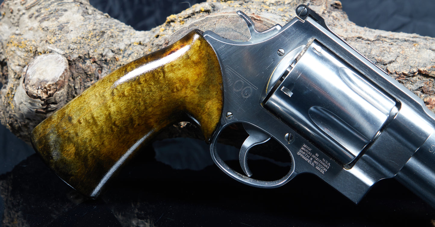 Lightly Birds-Eye Maple Pistol Grip for Smith & Wesson X-Frame (Model 460 & 500 Magnum)