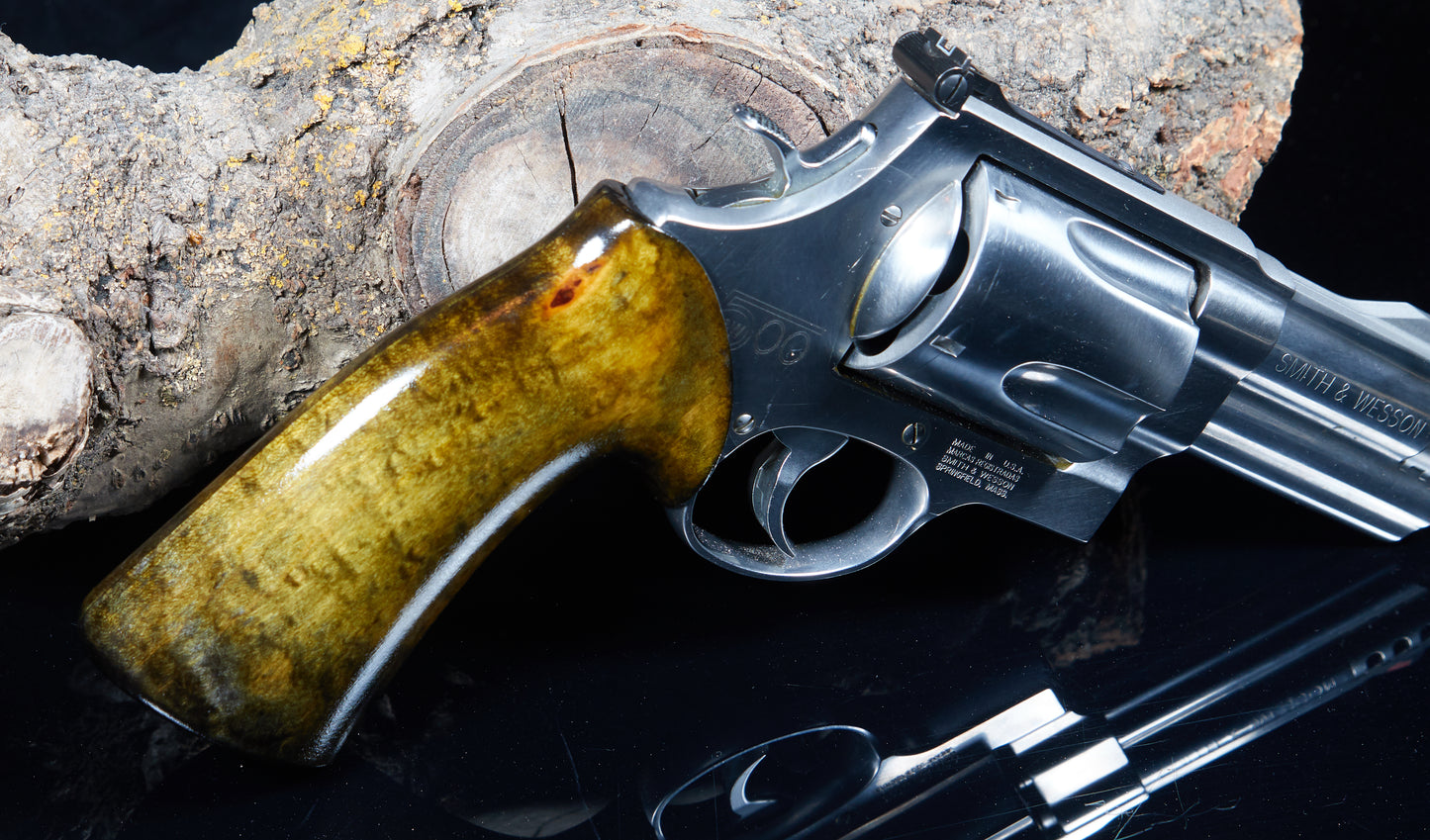 Lightly Birds-Eye Maple Pistol Grip for Smith & Wesson X-Frame (Model 460 & 500 Magnum)
