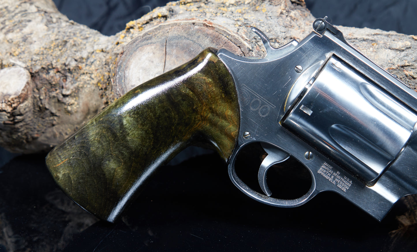 Smith & Wesson X-Frame Grips – Maple with Lacquer Finish
