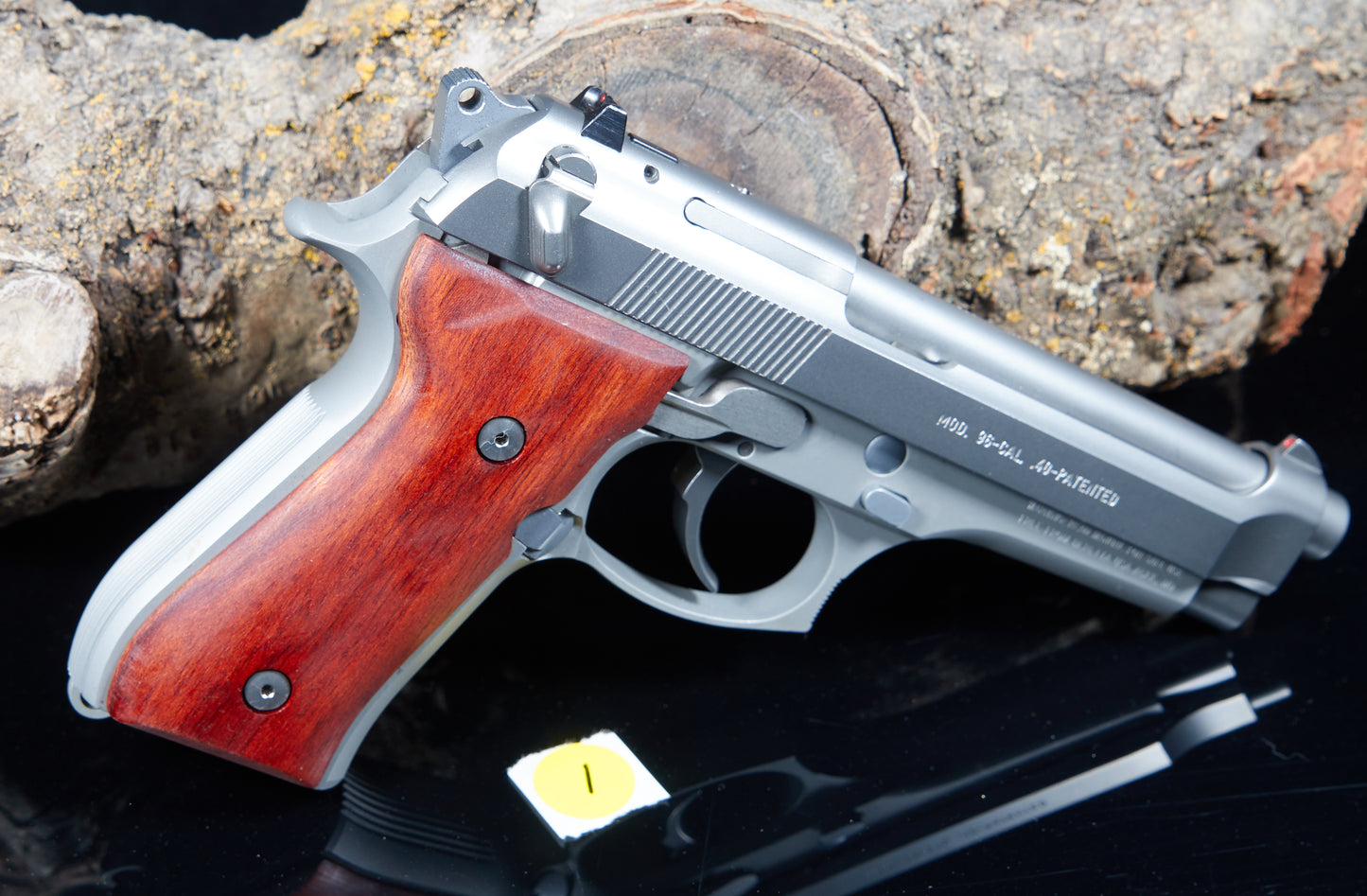 Beretta 92FS / 96FS Full-Size Grips – Exotic Hardwood, Oil Finish