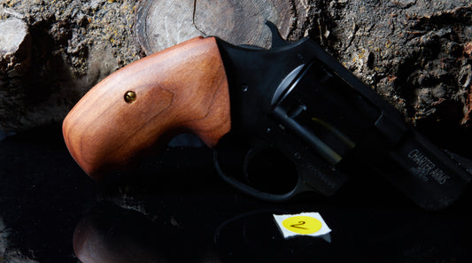 Charter Arms Revolver Grips – Exotic Hardwood with Oil Finish