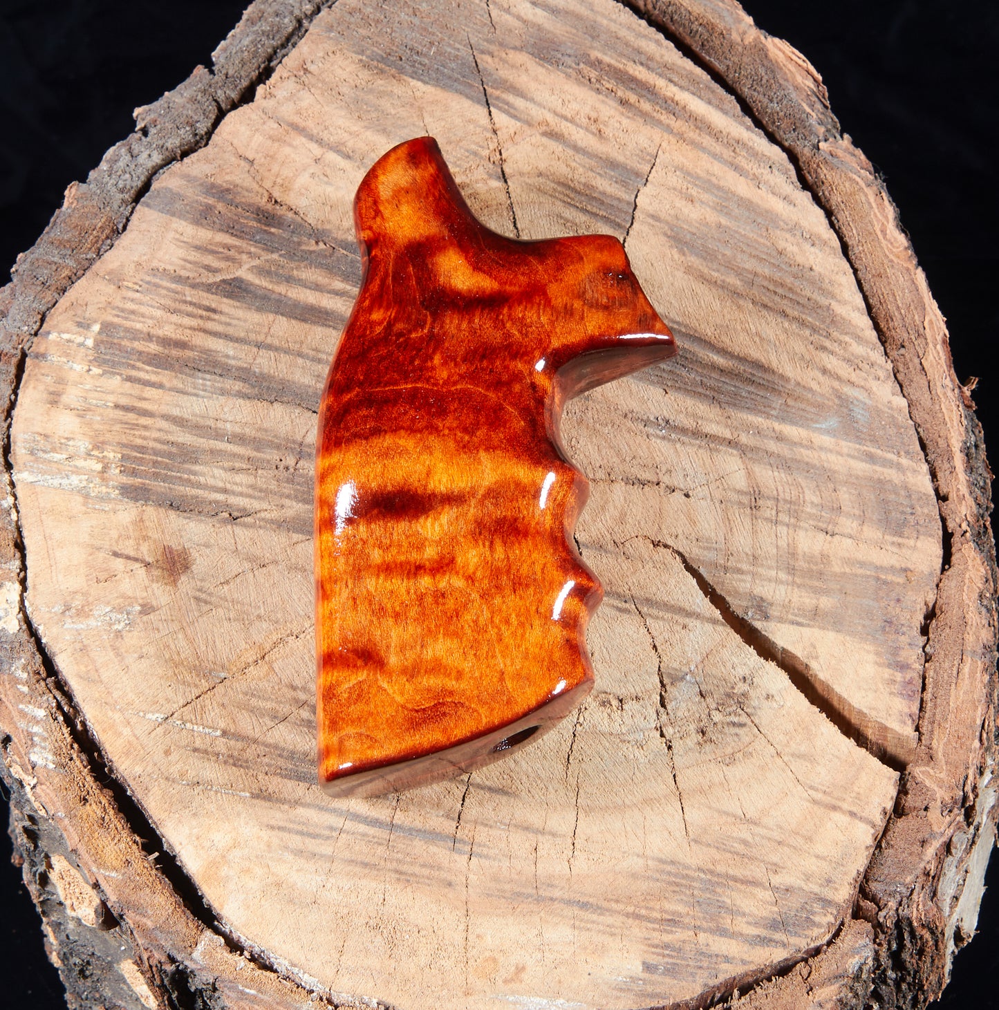Curly Maple Grips for Smith & Wesson X-Frame (.460 & .500 Magnum)