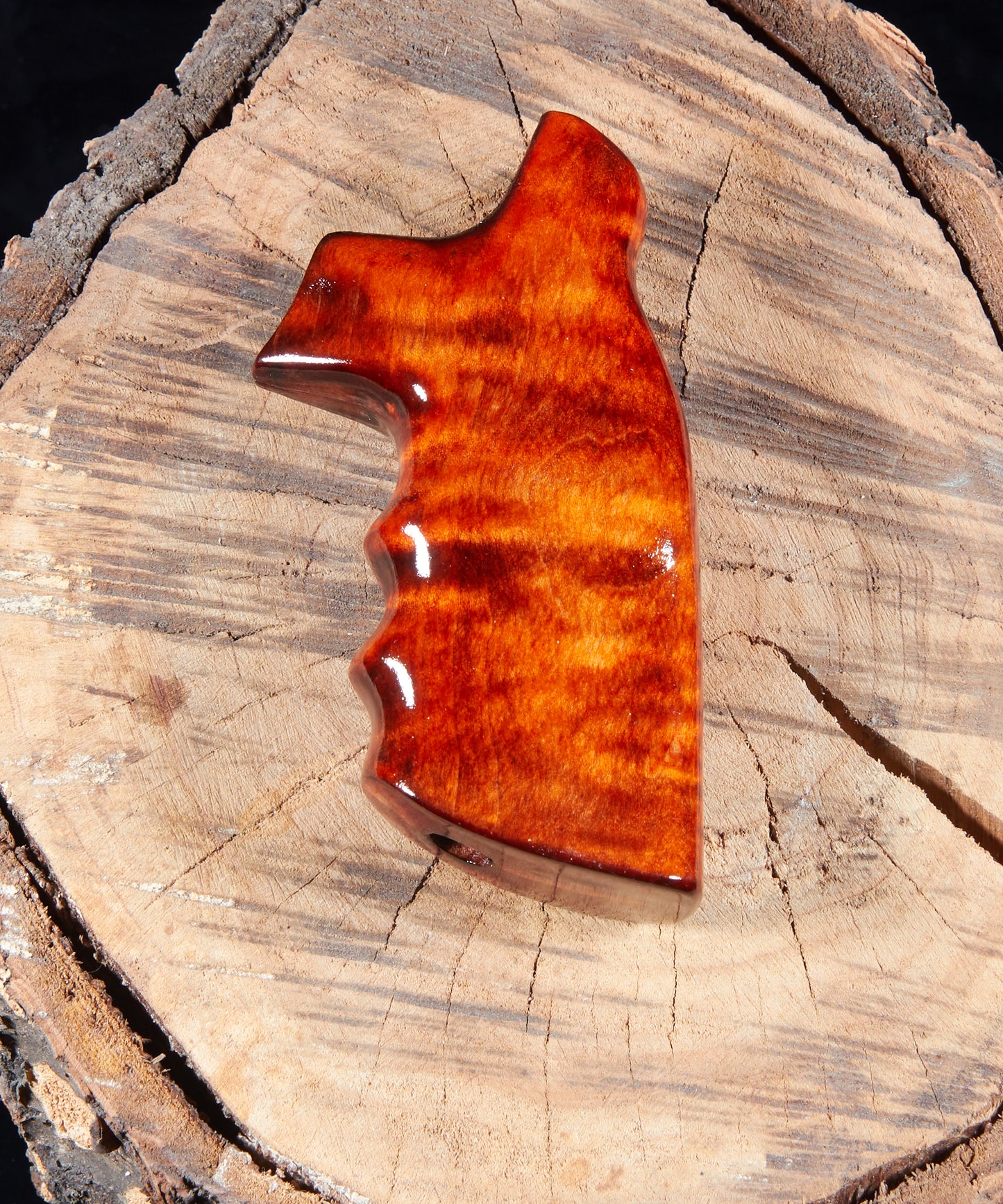 Curly Maple Grips for Smith & Wesson X-Frame (.460 & .500 Magnum)