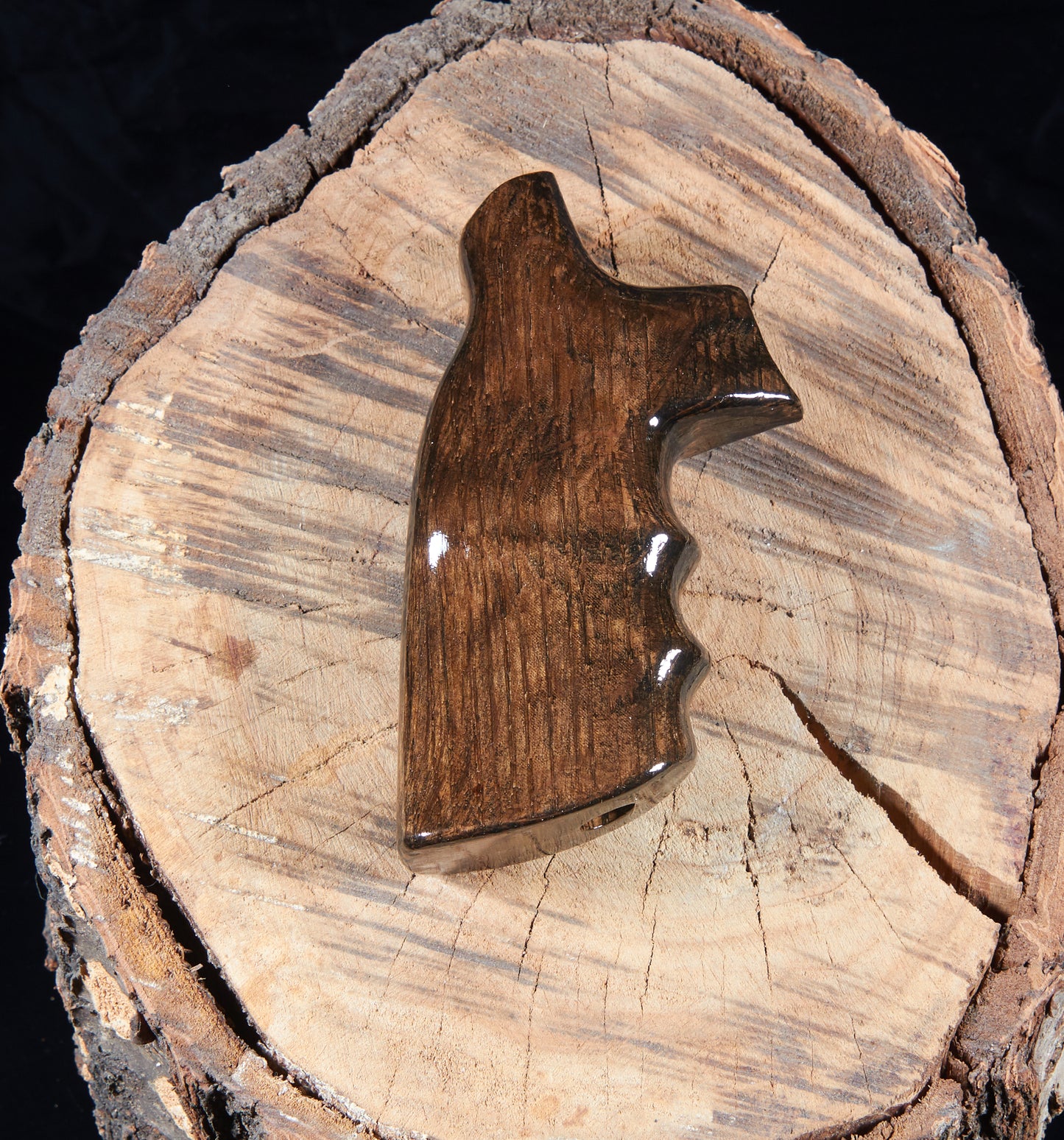Smith & Wesson X-Frame 460 & 500 Magnum Grips – Quarter-Sawn Oak, Lacquer Finish