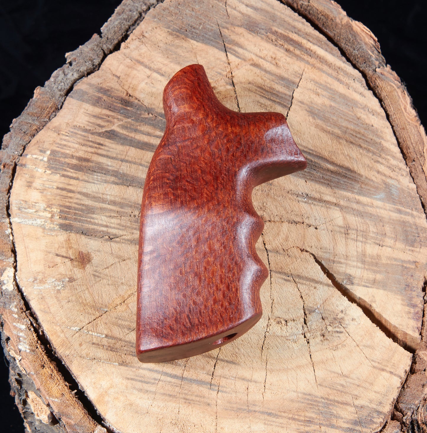 Smith & Wesson X-Frame 460 & 500 Magnum Grips – Leopard Wood, Tung Oil Finish
