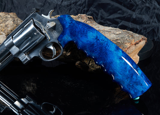 NEW Patent-Pending Double-Handed Revolver Grip for S&W X-Frame (.460 & .500 Magnum)