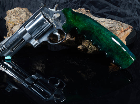 NEW Patent-Pending Double-Handed Revolver Grip for S&W X-Frame (.460 & .500 Magnum)