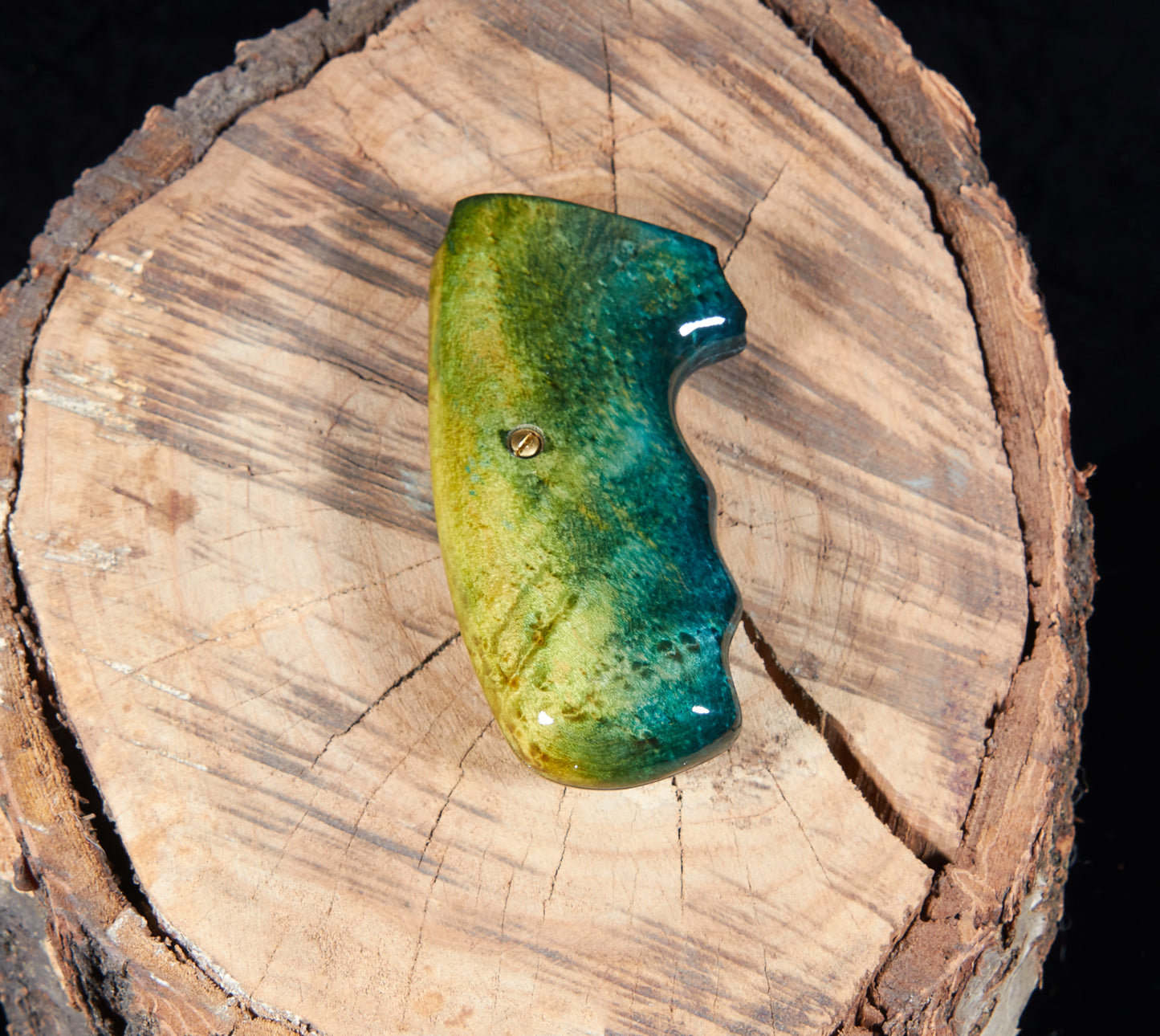 Charter Arms Revolver Grips – Birds-Eye Maple (Closed Frame, Extended Length, Lacquer Finish)