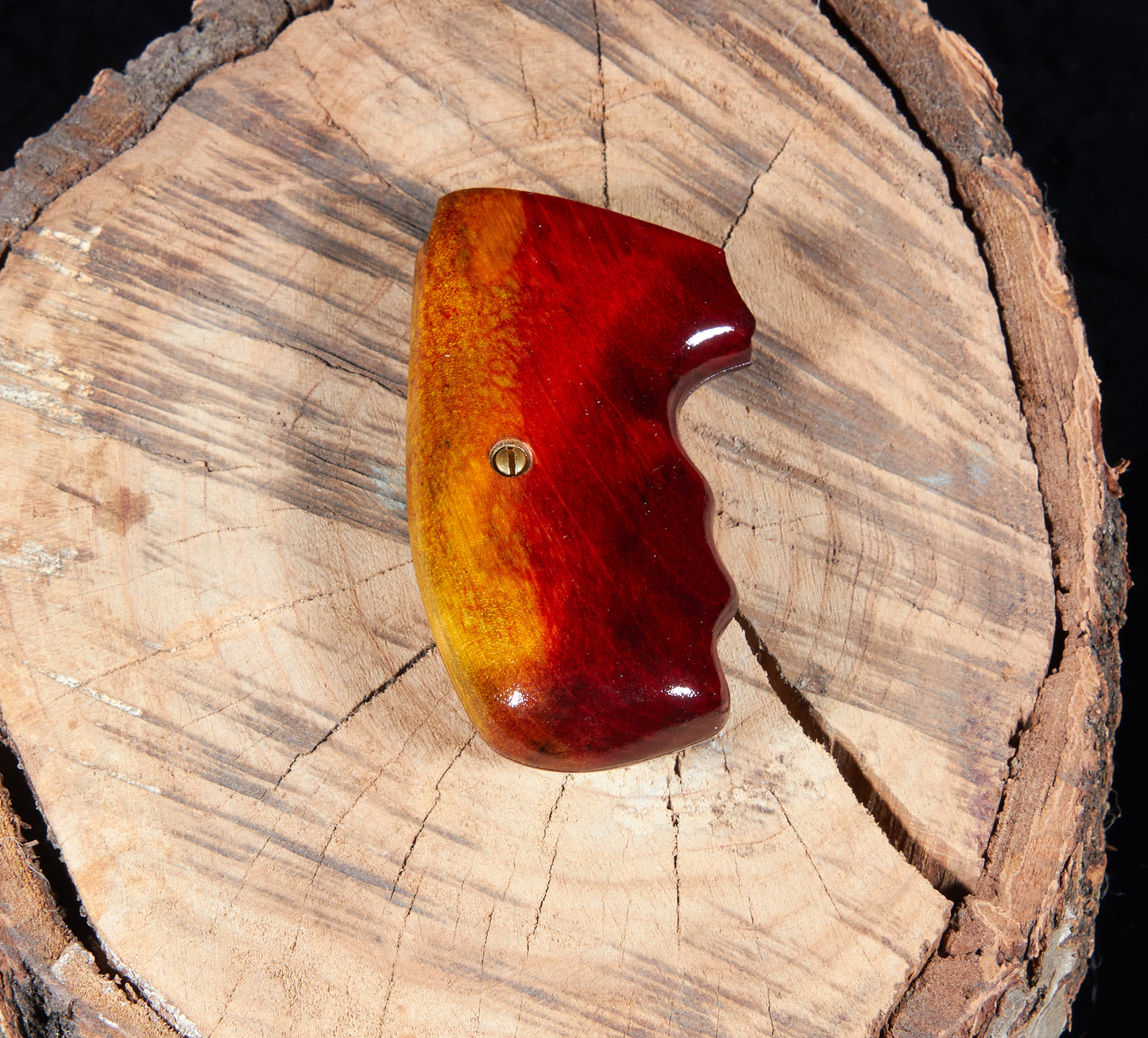Charter Arms Revolver Grips – Maple (Closed Frame, Lacquer Finish)
