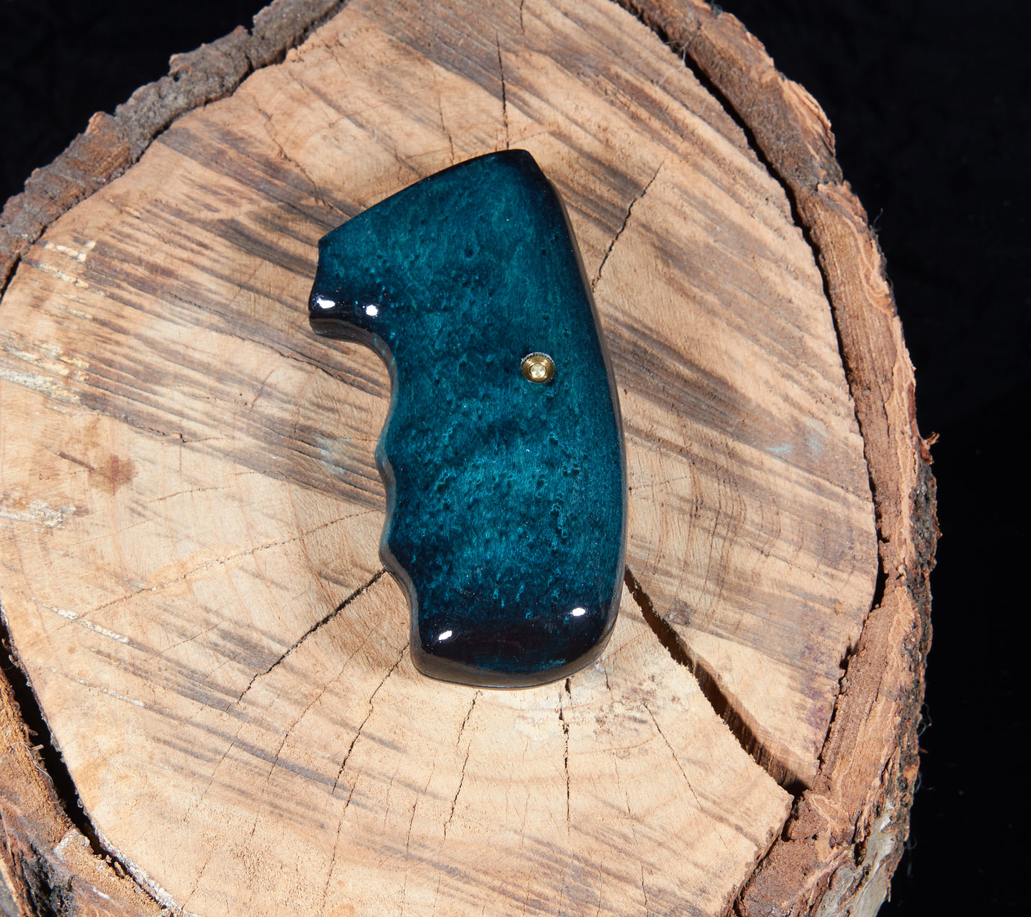 Charter Arms Revolver Grips – Birds-Eye Maple (Closed Frame, Extended Length, Lacquer Finish)