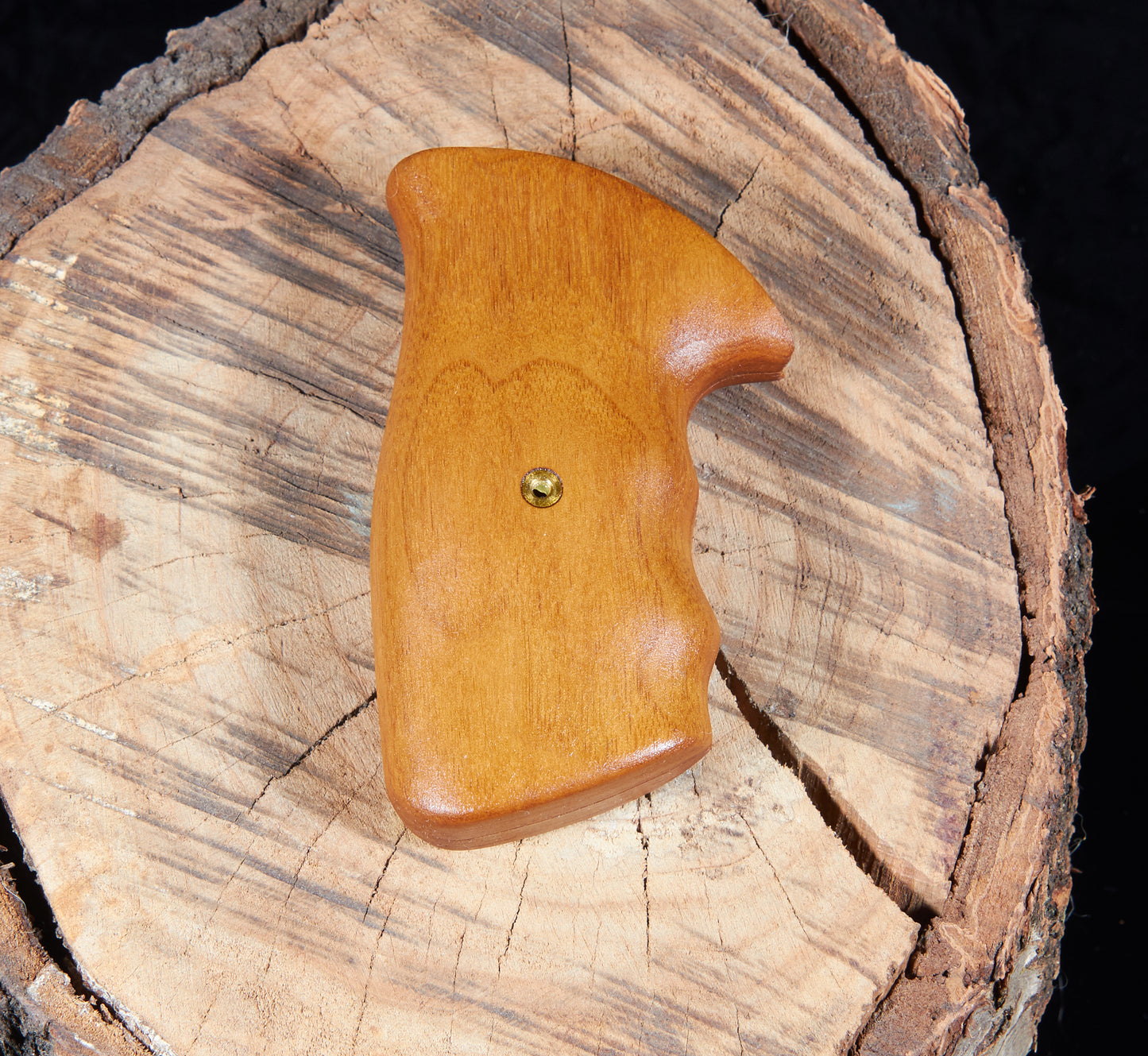 Taurus Medium Frame Revolver Grips – Walnut, Tung Oil Finish (Square Butt)