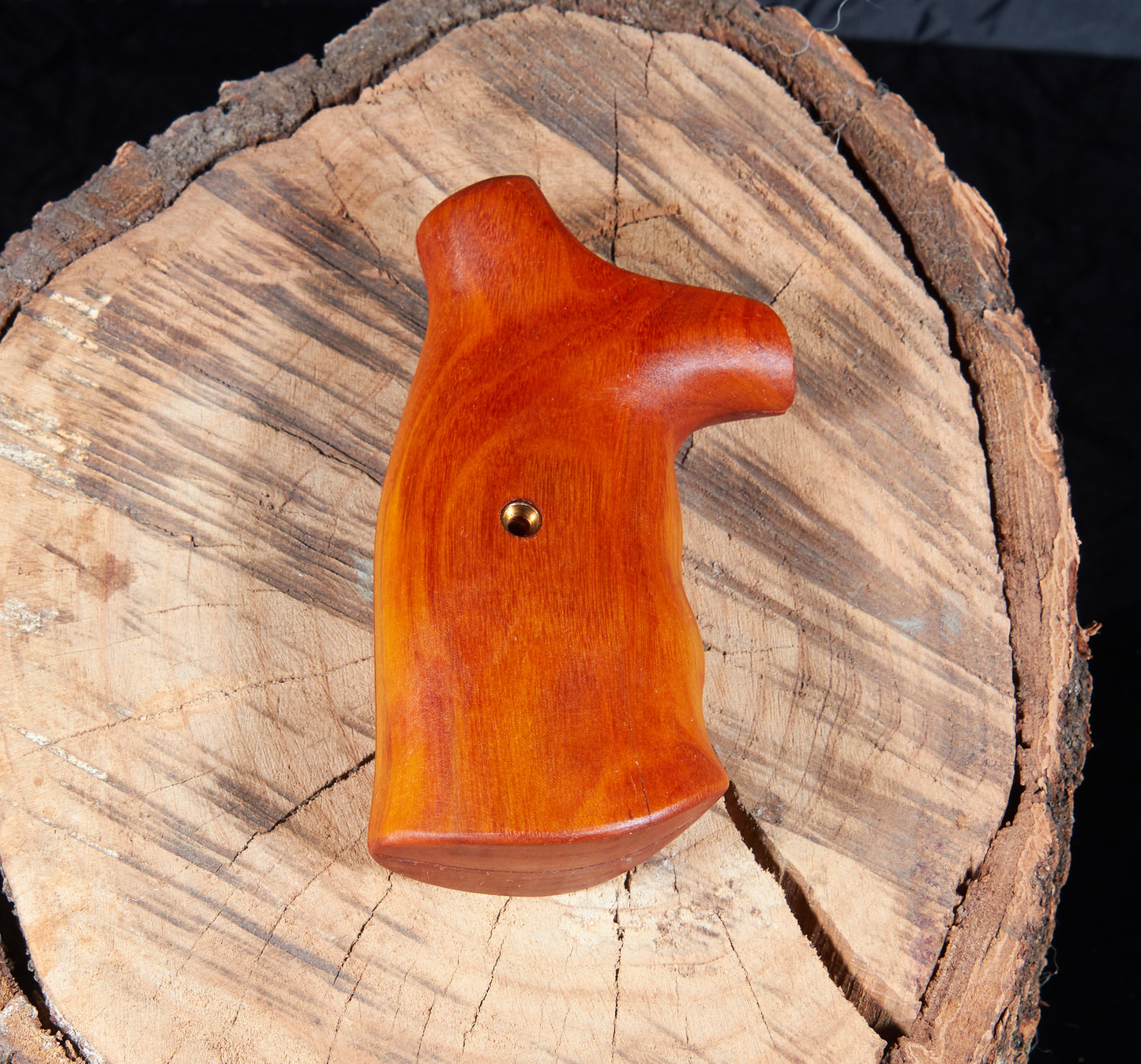 Smith & Wesson N-Frame Round Butt Grips – Exotic Hardwood, Tung Oil Finish