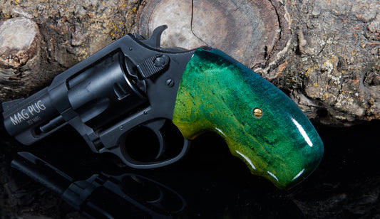 Charter Arms Revolver Grips – Birds-Eye Maple (Closed Frame, Lacquer Finish)