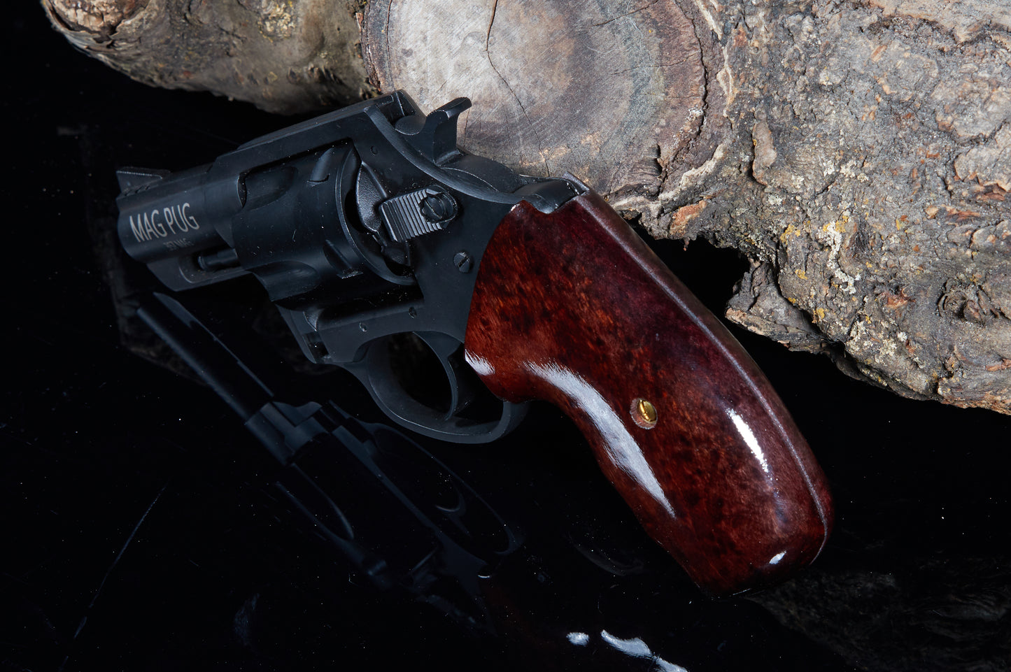 Charter Arms Revolver Grips – Birds-Eye Maple (Closed Frame, Lacquer Finish)