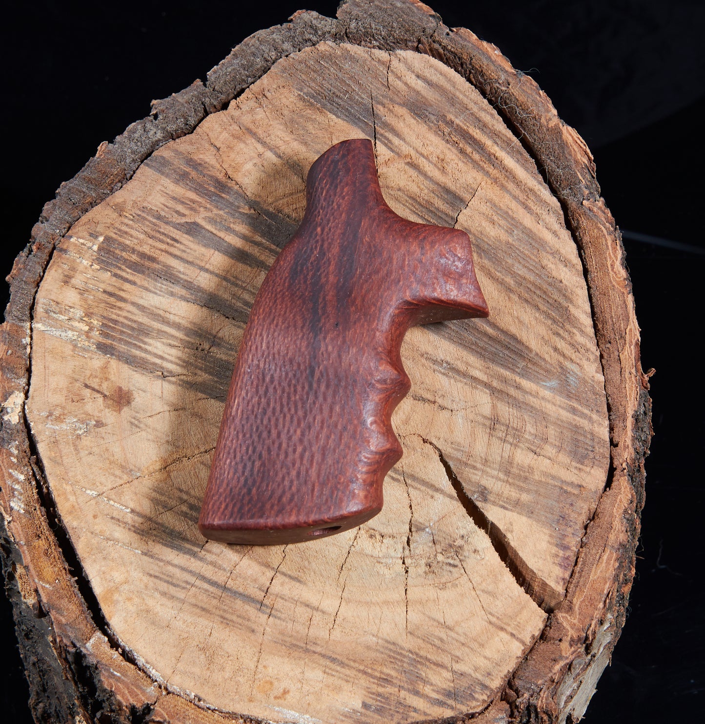 Smith & Wesson X-Frame 460 & 500 Magnum Grips – Leopard Wood, Tung Oil Finish
