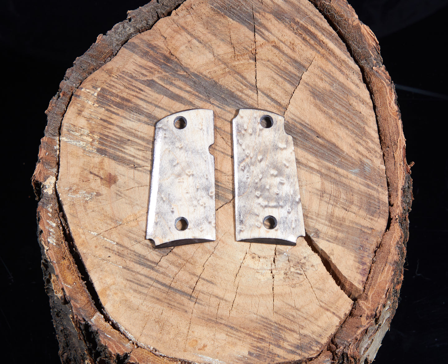 Kimber Micro 9 Grips – Birds-Eye Maple, Lacquer Finish